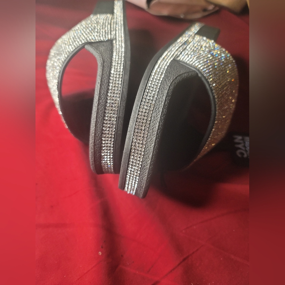 NWT BLING BLING WOMENS SLIDES SIZE 8.5 - Picture 10 of 10